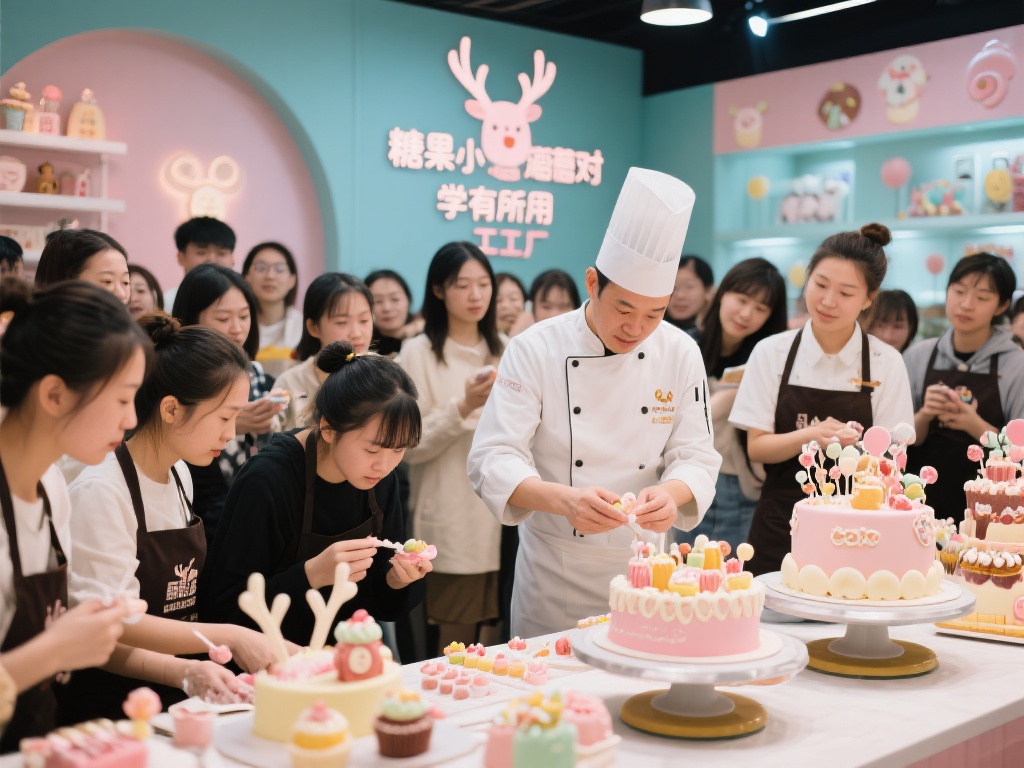 糖果小鹿派对工场：打造甜蜜奇幻创意梦境盛宴