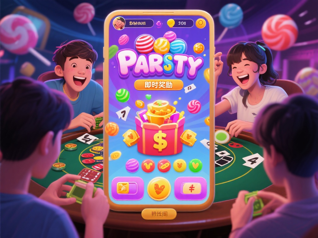 糖果派对通过简单的操作和精美的画面设计，使得玩家轻