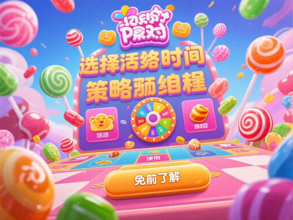在糖果派对中，选择合适的时机与策略至关重要。许多玩