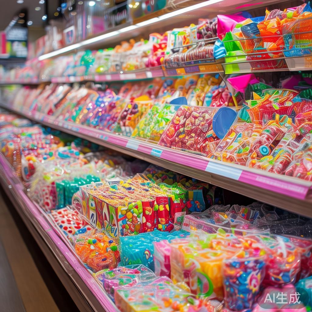 现代糖果市场不断推陈出新，琳琅满目的品类让人应接不