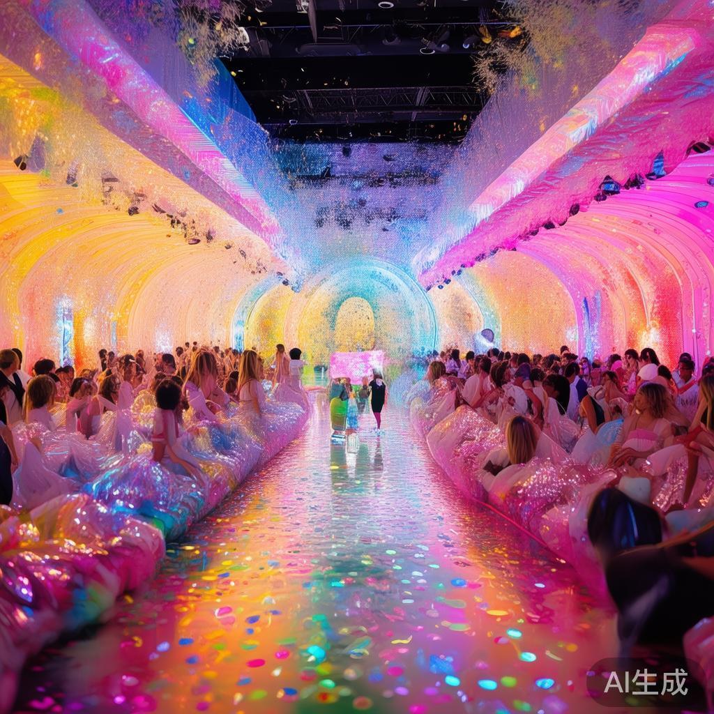 本次盛会在设计方面融入多种创新元素，让整个糖果派对