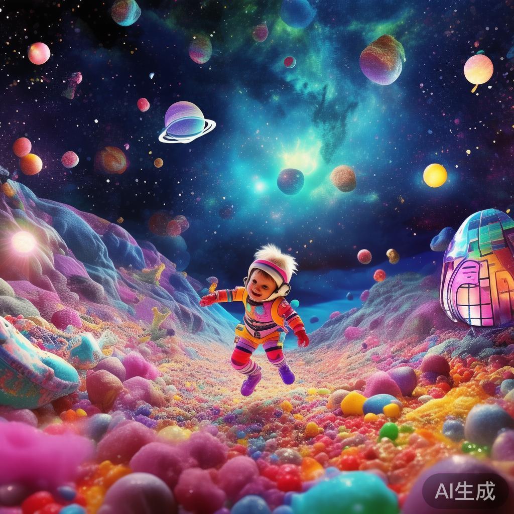 糖果派对向来是庆祝和放松的绝佳方式，而添加星际探险