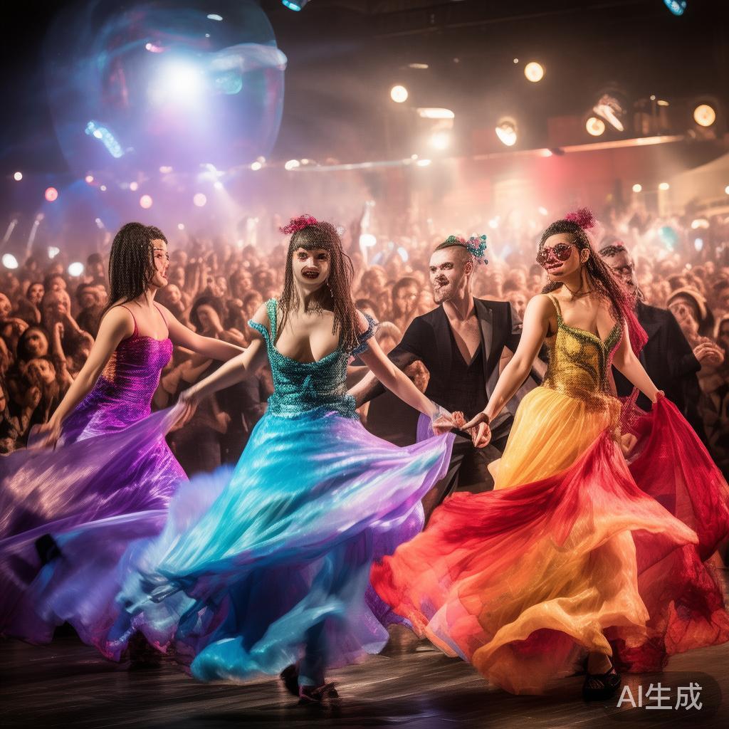 此外，现场还安排了专业的表演团队，带来精彩纷呈的舞