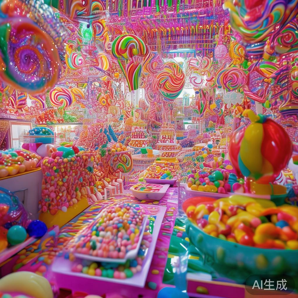 欢乐多彩的糖果派对:甜蜜缤纷的糖果盛宴 “甜蜜缤纷的糖果派对彩色糖果盛宴”旨在打造一个丰富