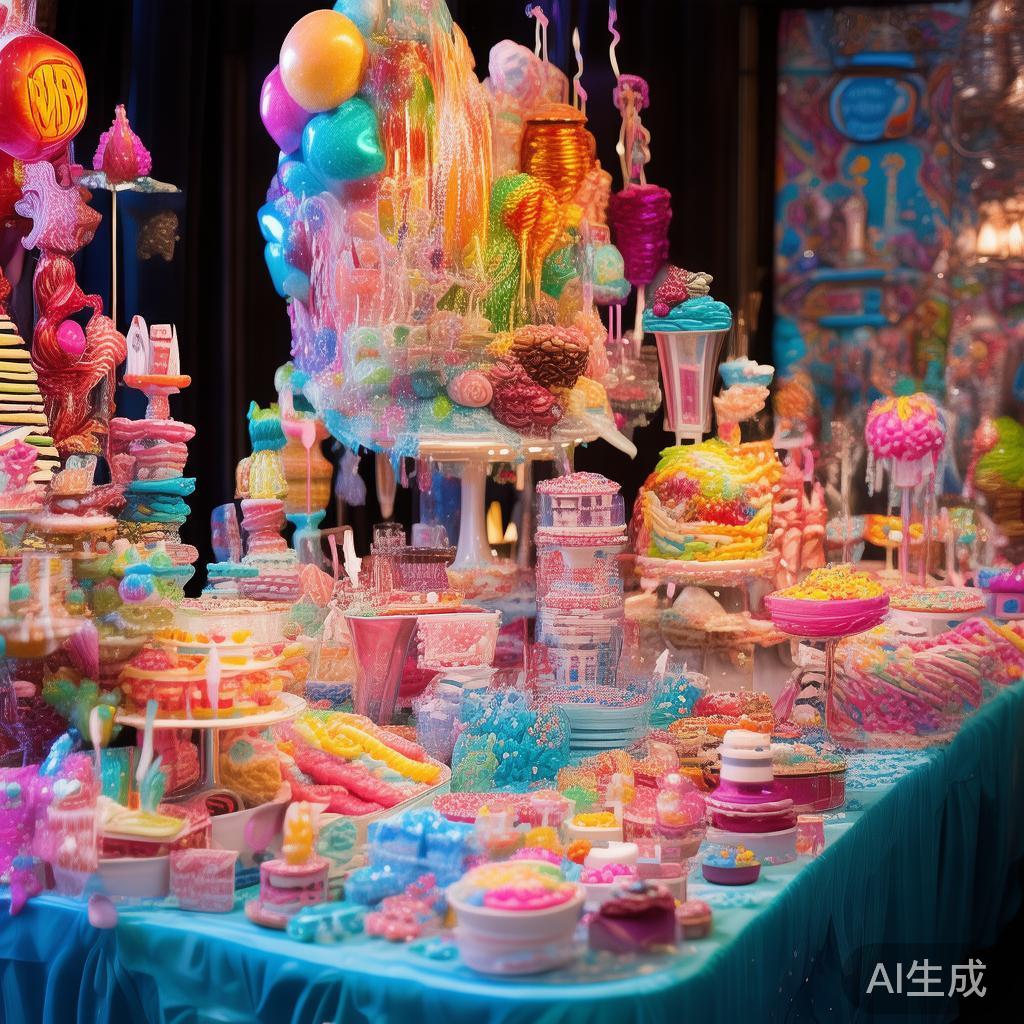 每个人心中都渴望拥有一场别具一格的糖果派对，以此来