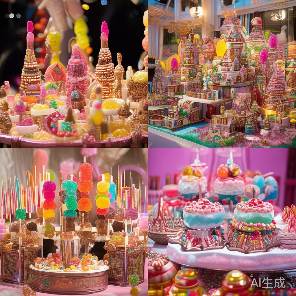 精彩纷呈的Wow糖果派对盛大开启,甜蜜狂欢等你尽情享受 派对现场布置了多个糖果主题区域,每个区域都拥有独特